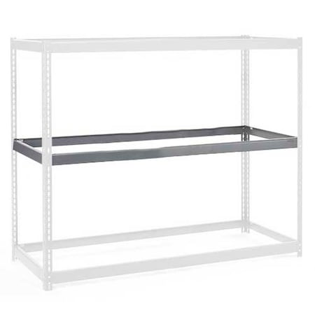 Global Industrial Additional Level For Wide Span Rack 48Wx36D No Deck 1200 Lb Capacity, Gray B2297008